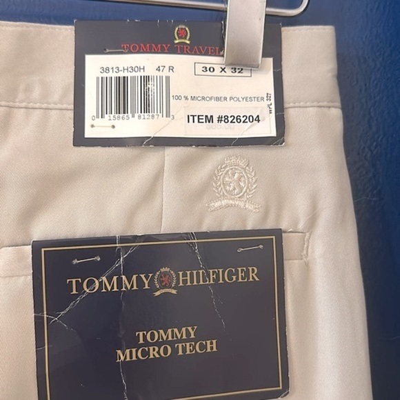 NWT Men’s Tommy Hilfiger Travel Tommy Micro Tech Pants Size 30 x 32 - Picture 6 of 7